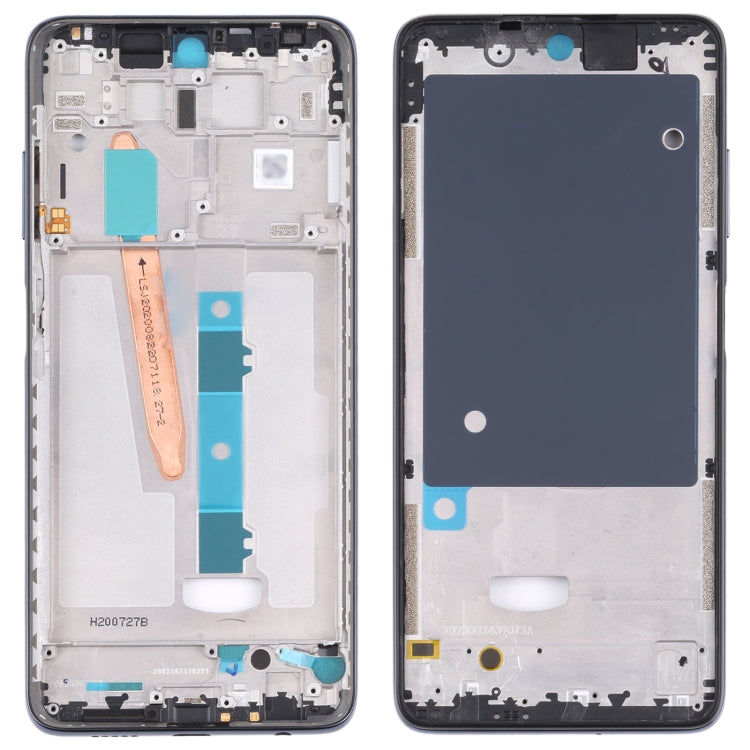 Original Middle Frame Bezel Plate for Xiaomi Poco X3 (Black) - Frame Bezel Plate by PMC TechLife | Online Shopping South Africa | PMC TechLife | Buy Now Pay Later Mobicred