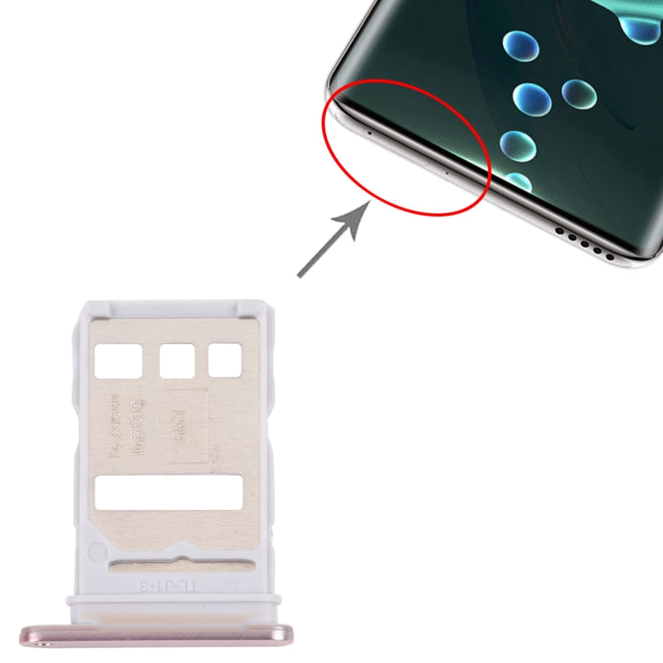 SIM Card Tray + SIM Card Tray for Honor 60 (Gold) - Card Socket by PMc TechLife | Online Shopping South Africa | PMc TechLife | Buy Now Pay Later Mobicred