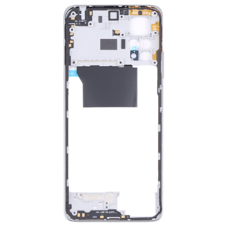Middle Frame Bezel Plate for Xiaomi Poco X4 Pro 5G/Redmi Note 11E Pro(Silver) - Frame Bezel Plate by PMC TechLife | Online Shopping South Africa | PMC TechLife | Buy Now Pay Later Mobicred