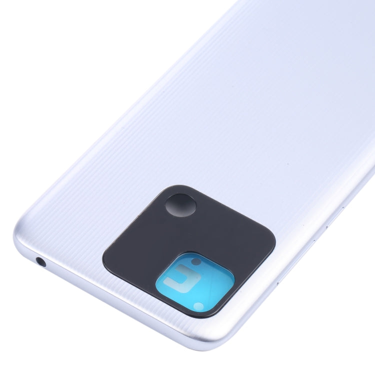 Original Battery Back Cover for Xiaomi Redmi 10A 220233L2C(Silver) - Back Cover by PMC TechLife | Online Shopping South Africa | PMC TechLife | Buy Now Pay Later Mobicred