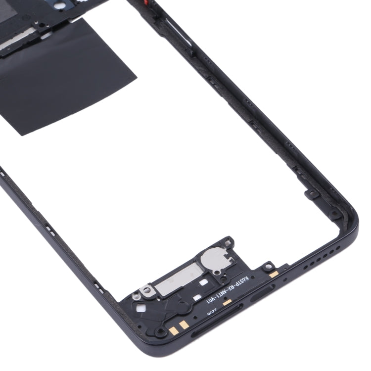 Original Middle Frame Bezel Plate for Xiaomi Redmi Note 11 Pro 4G 2201116TG 2201116TI(Black) - Frame Bezel Plate by PMC TechLife | Online Shopping South Africa | PMC TechLife | Buy Now Pay Later Mobicred