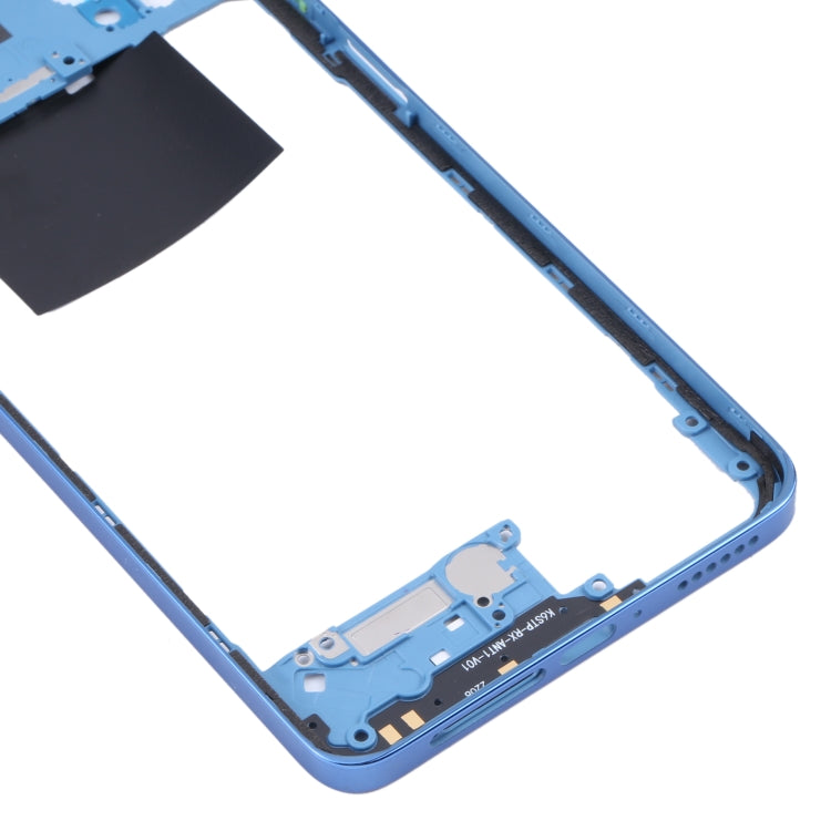 Original Middle Frame Bezel Plate for Xiaomi Redmi Note 11 Pro 4G 2201116TG 2201116TI(Dark Blue) - Frame Bezel Plate by PMC TechLife | Online Shopping South Africa | PMC TechLife | Buy Now Pay Later Mobicred