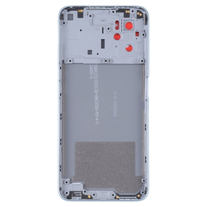 For OPPO A36/A76 Battery Back Cover with Middle Frame (Blue) - Back Cover by PMC Jewellery | Online Shopping South Africa | PMC Jewellery | Buy Now Pay Later Mobicred