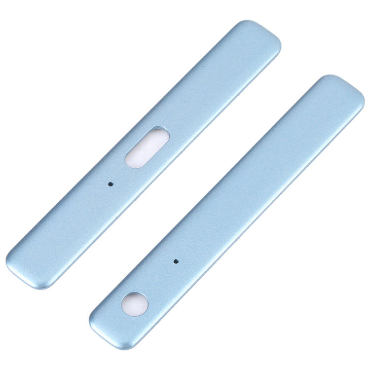 1 Pair Side Part Sidebar For Sony Xperia XZ1 Compact (Blue) - Frame Bezel Plate by PMC Jewellery | Online Shopping South Africa | PMC Jewellery | Buy Now Pay Later Mobicred