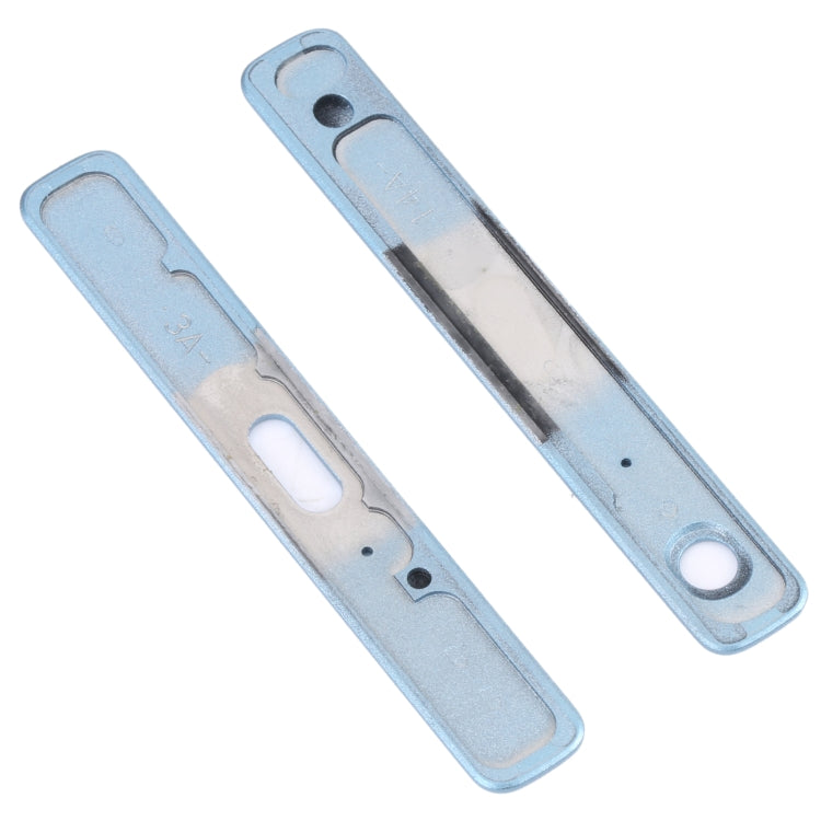 1 Pair Side Part Sidebar For Sony Xperia XZ1 Compact (Blue) - Frame Bezel Plate by PMC TechLife | Online Shopping South Africa | PMC TechLife | Buy Now Pay Later Mobicred