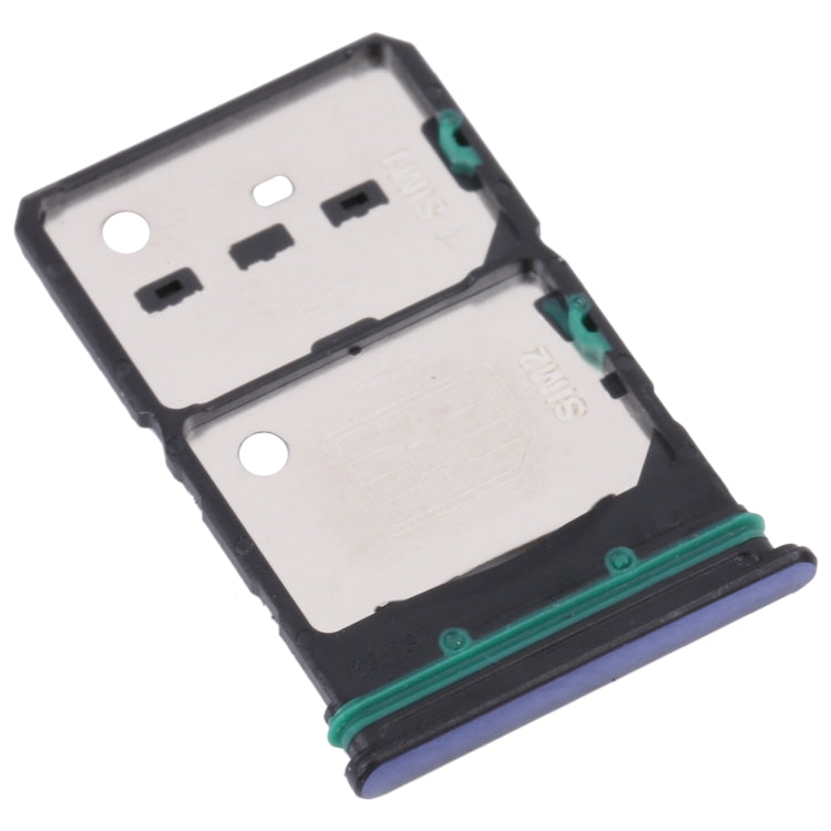 For OnePlus Nord CE 2 5G SIM Card Tray + SIM Card Tray + Micro SD Card Tray (Blue) - Card Tray by PMc TechLife | Online Shopping South Africa | PMc TechLife | Buy Now Pay Later Mobicred