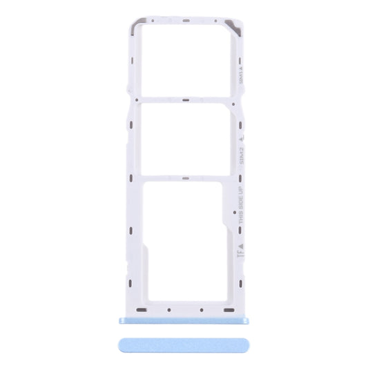 For TCL 30 SE / 30E / 305 / 306 Original SIM Card Tray + SIM Card Tray + Micro SD Card Tray (Baby Blue) - For TCL by PMC Jewellery | Online Shopping South Africa | PMC Jewellery | Buy Now Pay Later Mobicred