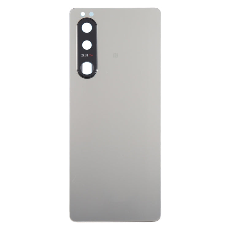 For Sony Xperia 5 III Original Battery Back Cover with Camera Lens Cover(Silver) - free shipping - PMC TechLife - Order now!