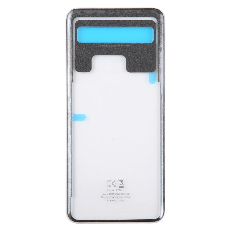 For TCL 10L T770H OEM Glass Battery Back Cover(Transparent) - For TCL by PMC TechLife | Online Shopping South Africa | PMC TechLife