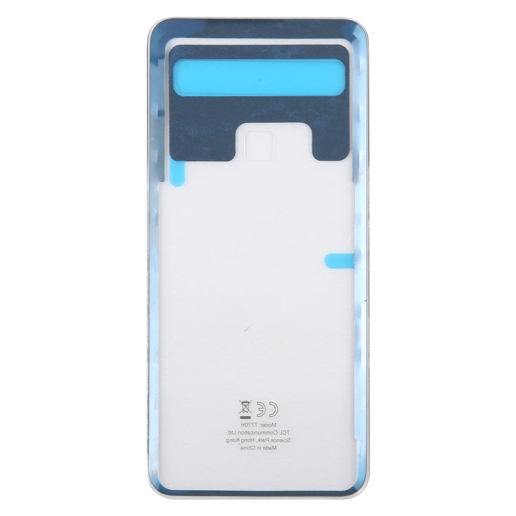 For TCL 10L T770H OEM Glass Battery Back Cover(Transparent) - For TCL by PMC TechLife | Online Shopping South Africa | PMC TechLife