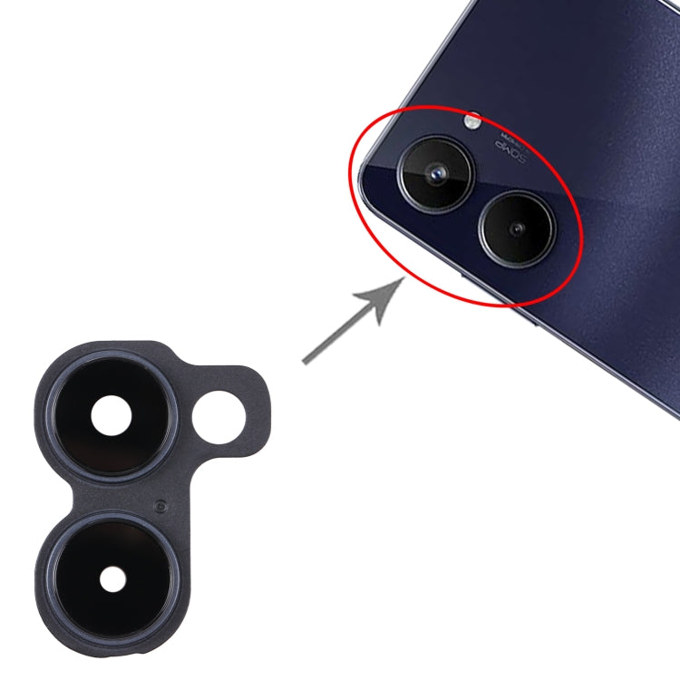 For Realme 10 Original Camera Lens Cover (Black) - Camera Series by PMC TechLife | Online Shopping South Africa | PMC TechLife