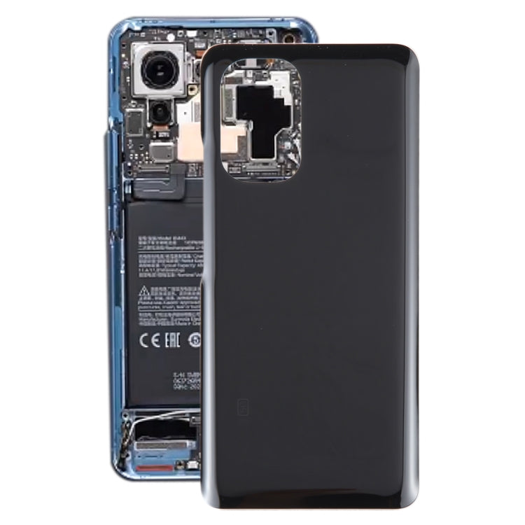 For Xiaomi Mi 11x Pro OEM Glass Battery Back Cover(Black) - Back Cover by PMC TechLife | Online Shopping South Africa | PMC TechLife