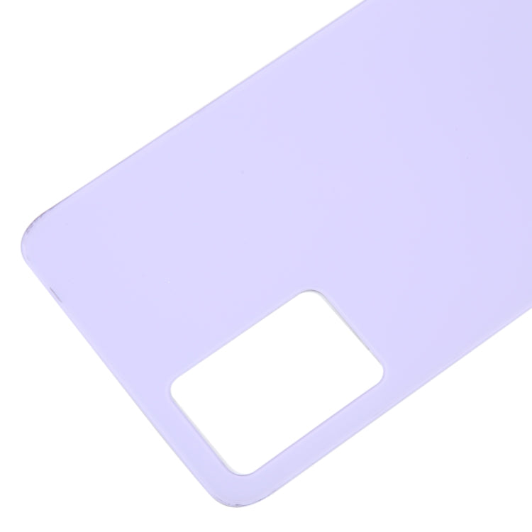 For Xiaomi Redmi Note 11 Pro+ 5G India Glass Battery Back Cover(Purple) - free shipping - PMC TechLife - Order now!