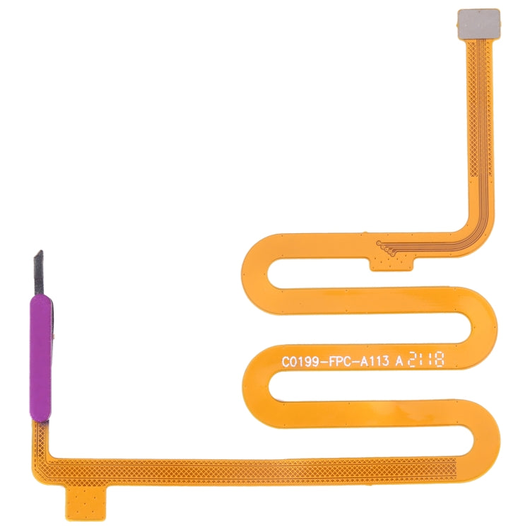 For Infinix Note 10 Pro NFC X695 Original Fingerprint Sensor Flex Cable (Purple) - Flex Cable by PMC TechLife | Online Shopping South Africa | PMC TechLife | Buy Now Pay Later Mobicred