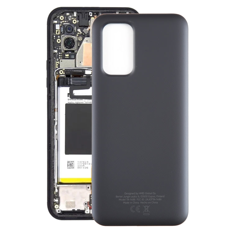 For Nokia XR21 Original Battery Back Cover(Black) - Back Cover by PMC TechLife | Online Shopping South Africa | PMC TechLife