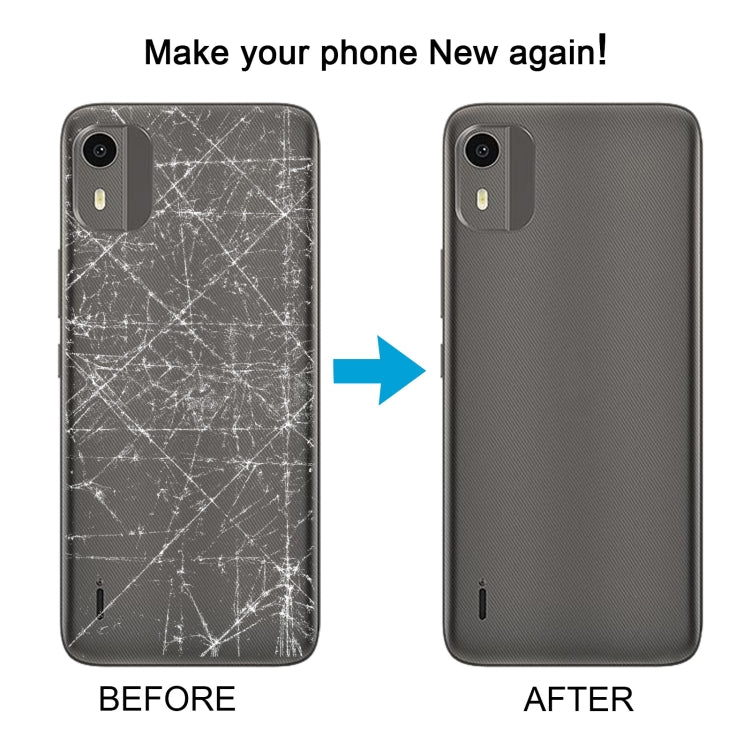 For Nokia C12 Original Battery Back Cover(Brown) - Back Cover by PMC TechLife | Online Shopping South Africa | PMC TechLife