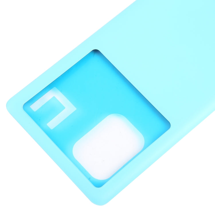 For vivo X80 Pro OEM Glass Material Battery Back Cover(Blue) - Back Cover by PMC TechLife | Online Shopping South Africa | PMC TechLife