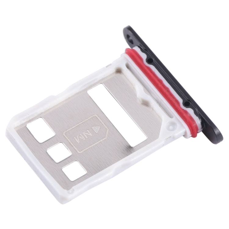 For Huawei Mate 60 SIM + NM Card Tray (Black) - Card Socket by PMc TechLife | Online Shopping South Africa | PMc TechLife | Buy Now Pay Later Mobicred