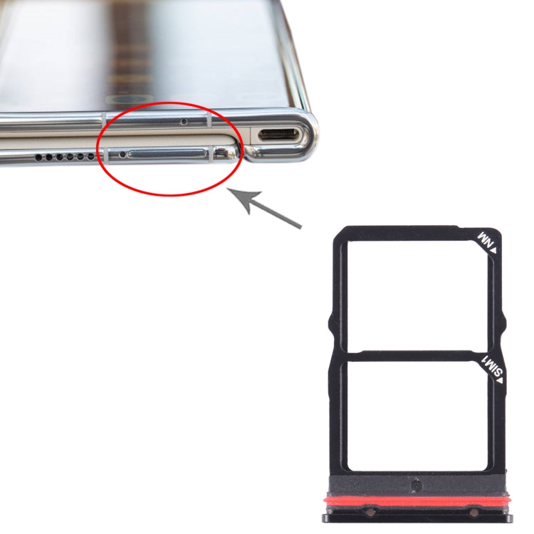 For Huawei Mate XS 2 SIM + NM Card Tray (Black) - free shipping - PMC TechLife - Order now!