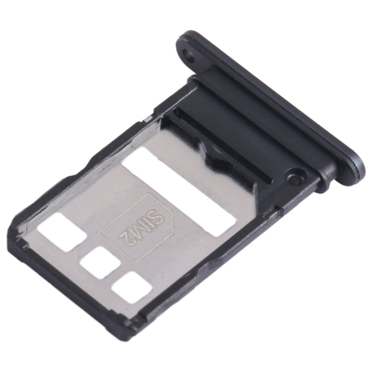 For Honor 80 Pro Flat SIM + SIM Card Tray (Black) - Card Socket by PMc TechLife | Online Shopping South Africa | PMc TechLife | Buy Now Pay Later Mobicred