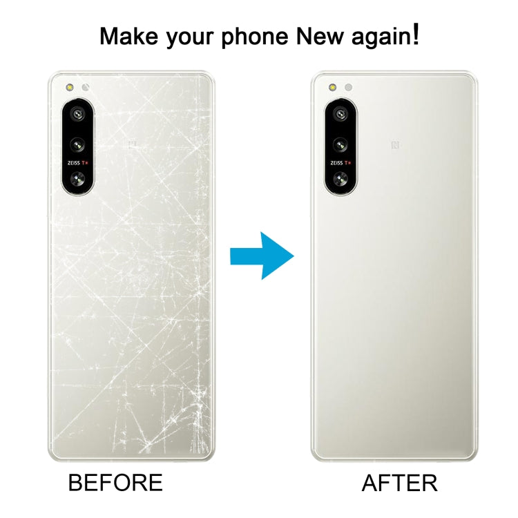 For Sony Xperia 5 IV Original Battery Back Cover with Camera Lens Cover(Green) - Back Cover by PMC TechLife | Online Shopping South Africa | PMC TechLife | Buy Now Pay Later Mobicred