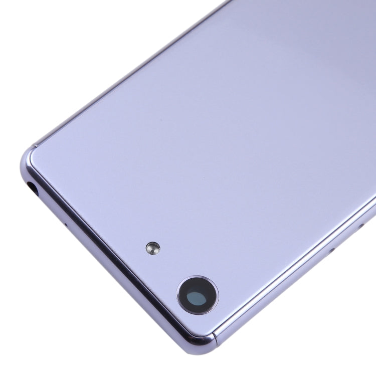 For Sony Xperia Ace Original Battery Back Cover with Camera Lens Cover(Purple) - Back Cover by PMC TechLife | Online Shopping South Africa | PMC TechLife