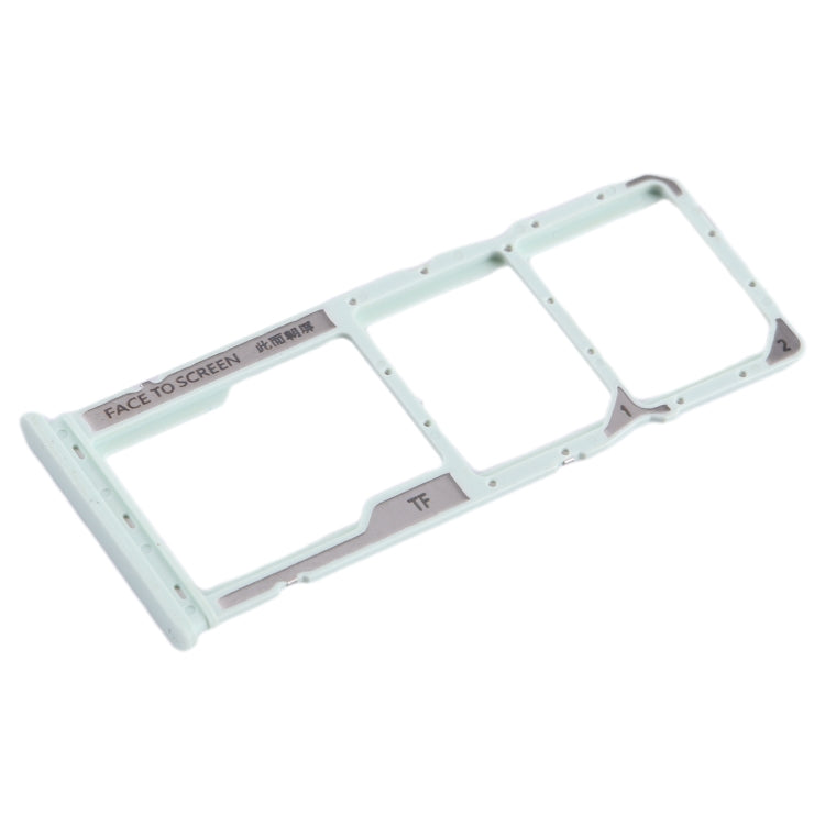 For Xiaomi Redmi A2+ SIM Card Tray + SIM Card Tray + Micro SD Card Tray (Green) - Card Tray by PMC TechLife | Online Shopping South Africa | PMC TechLife | Buy Now Pay Later Mobicred
