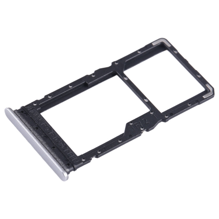 For Xiaomi Redmi Note 12R SIM Card Tray + SIM Card Tray / Micro SD Card Tray (Silver) - Card Tray by PMC TechLife | Online Shopping South Africa | PMC TechLife