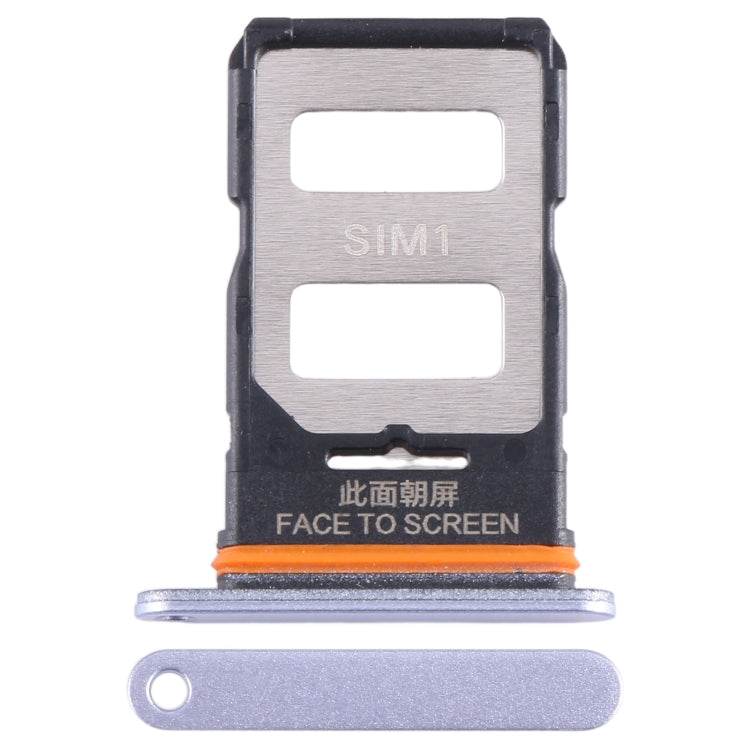 For Xiaomi Note 13 Pro SIM Card Tray + SIM Card Tray (Purple) - Card Tray by PMC TechLife | Online Shopping South Africa | PMC TechLife