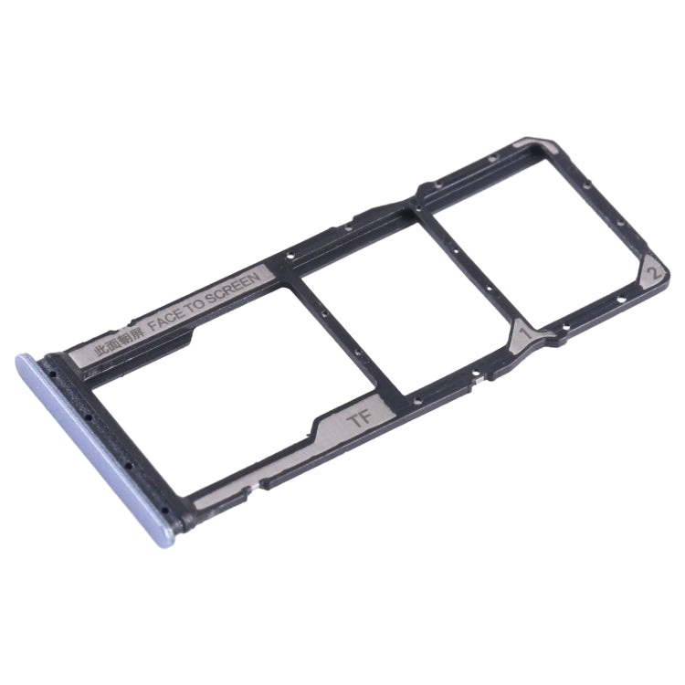 For Xiaomi Poco C65 SIM Card Tray + SIM Card Tray + Micro SD Card Tray (Purple) - Card Tray by PMC TechLife | Online Shopping South Africa | PMC TechLife