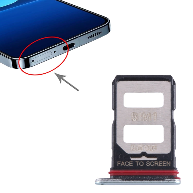 For Xiaomi 13T  SIM Card Tray + SIM Card Tray (Green) - Card Tray by PMC TechLife | Online Shopping South Africa | PMC TechLife