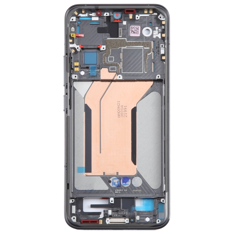 For Xiaomi 14 Original Front Housing LCD Frame Bezel Plate (Black) - free shipping - PMC TechLife - Order now!