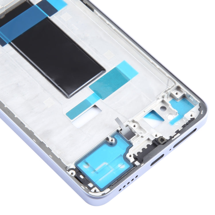 For Xiaomi Redmi Note 13 Pro 5G Original Front Housing LCD Frame Bezel Plate (Purple) - free shipping - PMC TechLife - Order now!