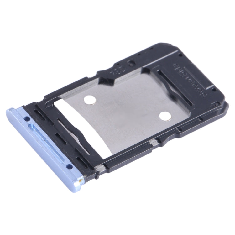 For Infinix Zero X Pro X6810 SIM Card Tray + SIM Card Tray + Micro SD Card Tray (Blue) - Card Tray by PMC TechLife | Online Shopping South Africa | PMC TechLife | Buy Now Pay Later Mobicred
