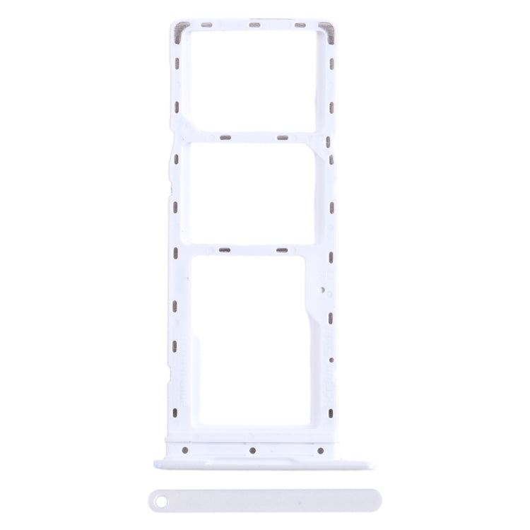 For Infinix Smart 7 HD X6516 SIM Card Tray + SIM Card Tray + Micro SD Card Tray (White) - Card Tray by PMC Jewellery | Online Shopping South Africa | PMC Jewellery