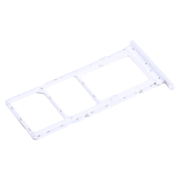 For Infinix Smart 7 HD X6516 SIM Card Tray + SIM Card Tray + Micro SD Card Tray (White) - Card Tray by PMC Jewellery | Online Shopping South Africa | PMC Jewellery