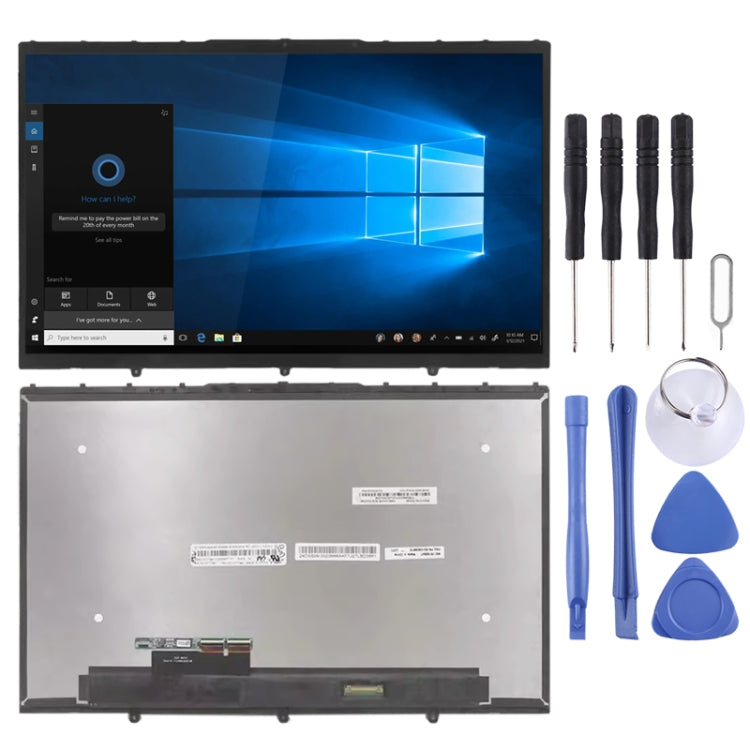 LCD Screen Digitizer Full Assembly with Frame for Lenovo Yoga 14cITL 2021 (Black) - Lenovo Spare Parts by PMC TechLife | Online Shopping South Africa | PMC TechLife