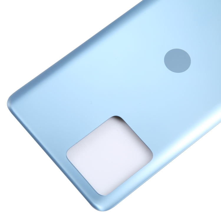 For Motorola Moto G72 Original Battery Back Cover(Blue) - Back Cover by PMC TechLife | Online Shopping South Africa | PMC TechLife