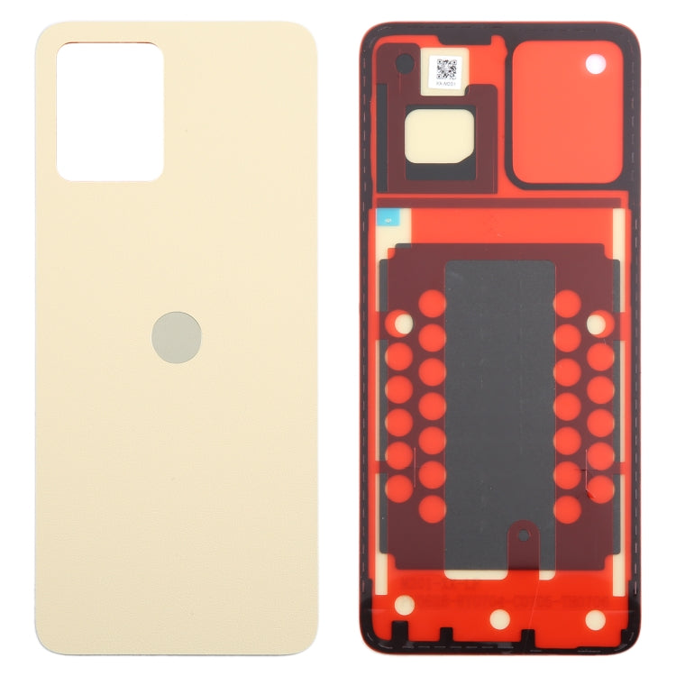For Motorola Moto G14 Original Battery Back Cover(Gold) - Back Cover by PMC TechLife | Online Shopping South Africa | PMC TechLife