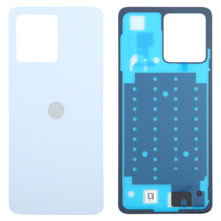 For Motorola Moto G84 Original Battery Back Cover(Blue) - Back Cover by PMC TechLife | Online Shopping South Africa | PMC TechLife