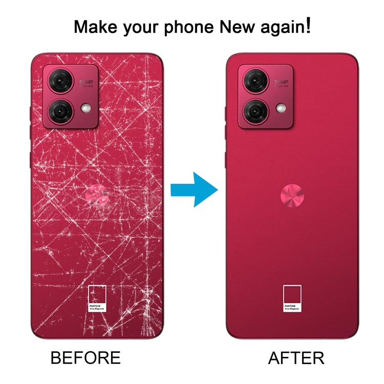 For Motorola Moto G84 Original Battery Back Cover(Red) - Back Cover by PMC TechLife | Online Shopping South Africa | PMC TechLife