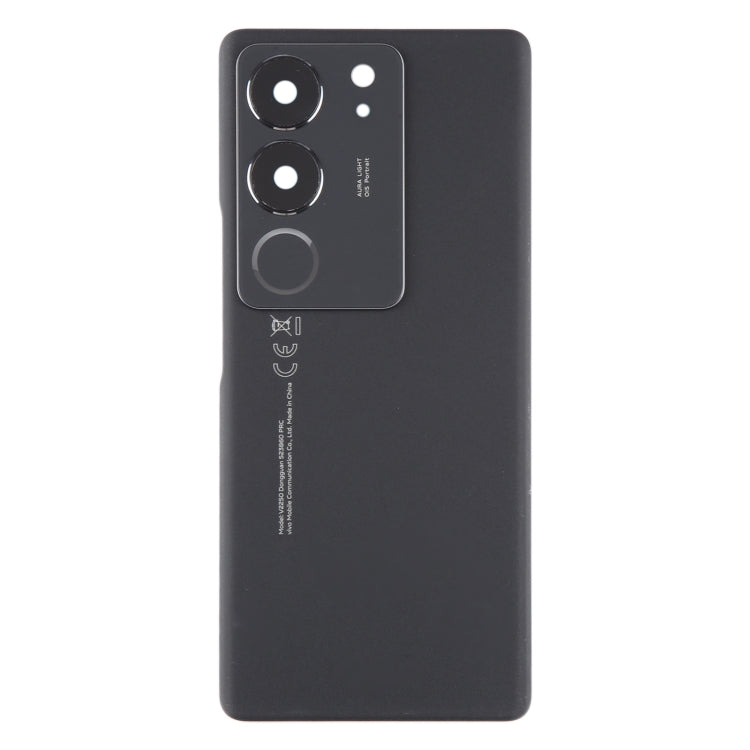 For vivo V29 Original Battery Back Cover with Camera Lens Cover(Black) - Back Cover by PMC TechLife | Online Shopping South Africa | PMC TechLife