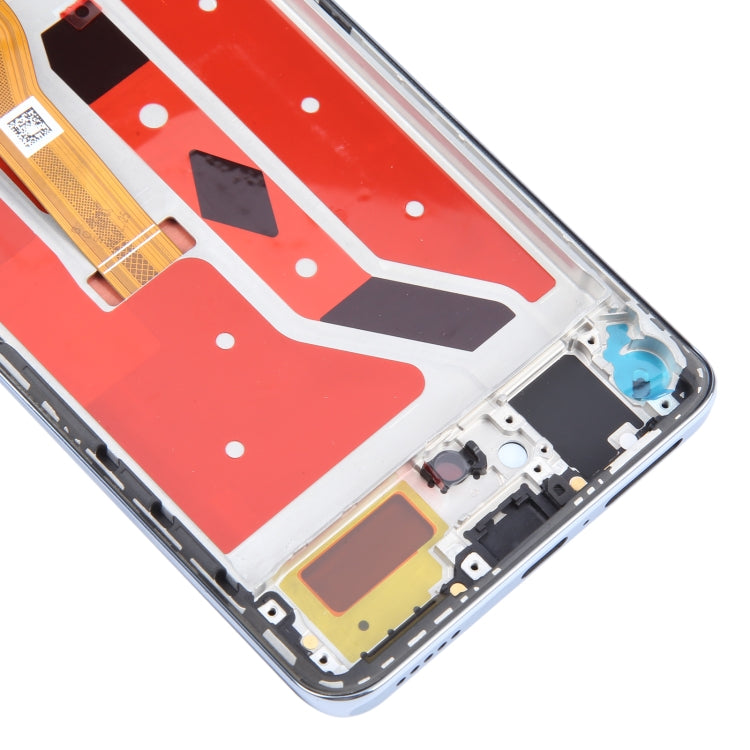 For Honor X50 Original LCD Screen Digitizer Full Assembly with Frame (Silver) - LCD Screen by PMC TechLife | Online Shopping South Africa | PMC TechLife
