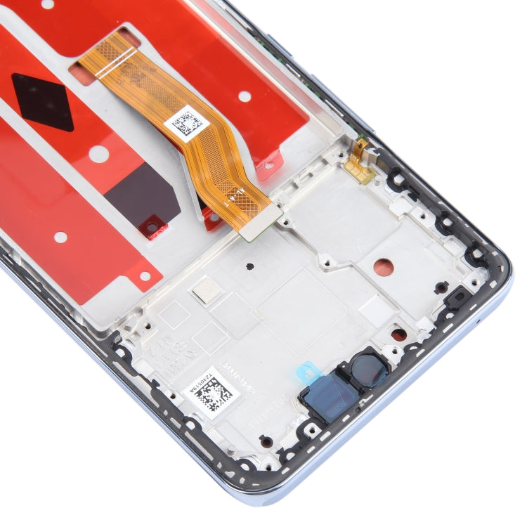 For Honor X50 Original LCD Screen Digitizer Full Assembly with Frame (Silver) - LCD Screen by PMC TechLife | Online Shopping South Africa | PMC TechLife