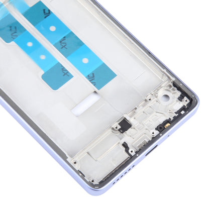 For Xiaomi Poco M6 Pro 4G Original Front Housing LCD Frame Bezel Plate (Purple) - LCD Related Parts by PMC Jewellery | Online Shopping South Africa | PMC Jewellery