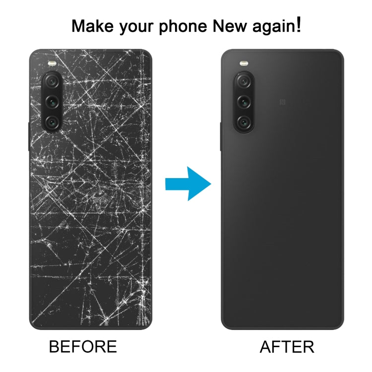 For Sony Xperia 10 V Original Battery Back Cover with Camera Lens Cover(Black) - free shipping - PMC TechLife - Order now!
