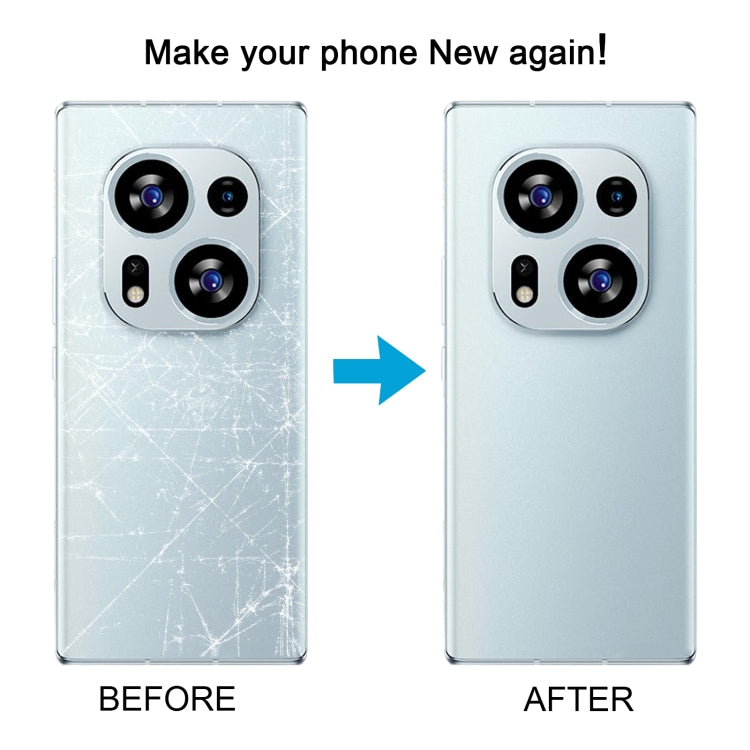 For Tecno Phantom X2 AD8 Original Battery Back Cover(White) - Back Cover by PMC TechLife | Online Shopping South Africa | PMC TechLife