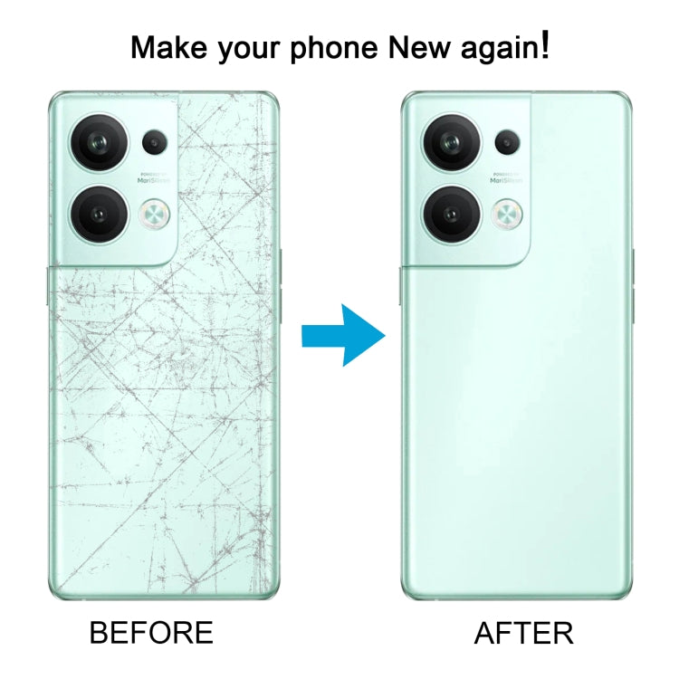 For OPPO Reno9 Pro+ Original Battery Back Cover with Camera Lens Cover(Black) - Back Cover by PMC TechLife | Online Shopping South Africa | PMC TechLife