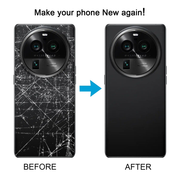 For OPPO Find X6 Pro Original Battery Back Cover with Camera Lens Cover(Brown) - free shipping - PMC TechLife - Order now!