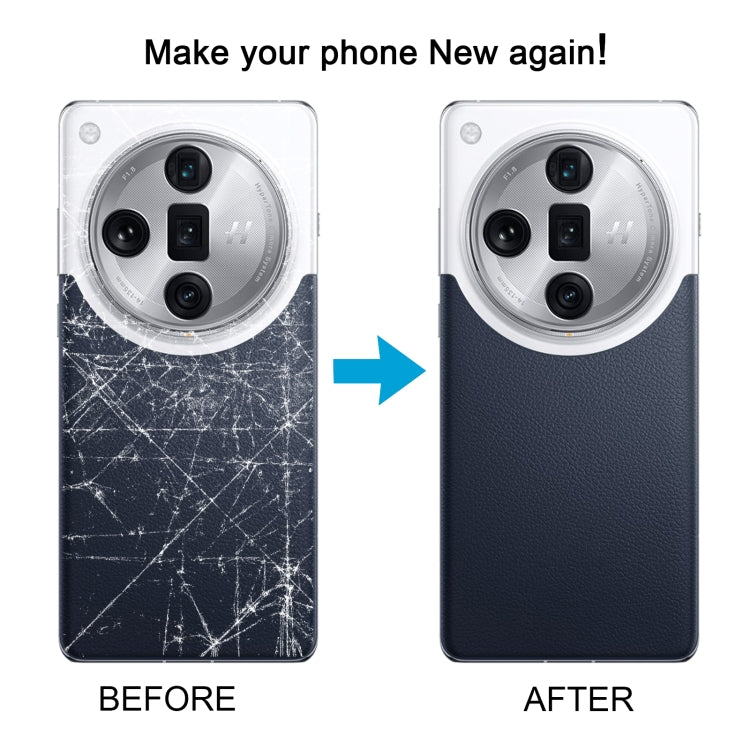 For OPPO Find X7 Original Battery Back Cover with Camera Lens Cover(Blue) - Back Cover by PMC TechLife | Online Shopping South Africa | PMC TechLife